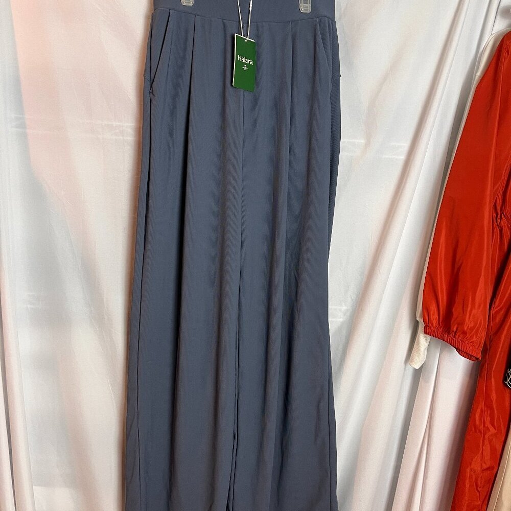 Women's blue/grey Halara Baggy Trousers, Size S, NWT